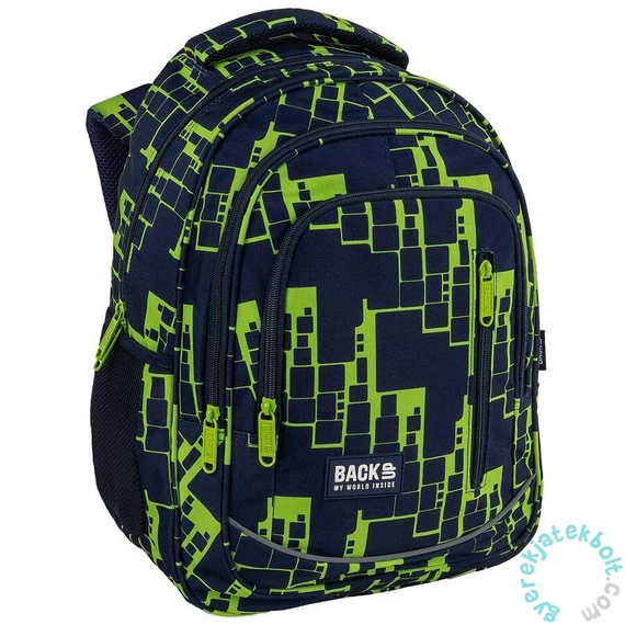 BackUp iskolatáska, hátizsák - Neon Tech (PLB8G83)