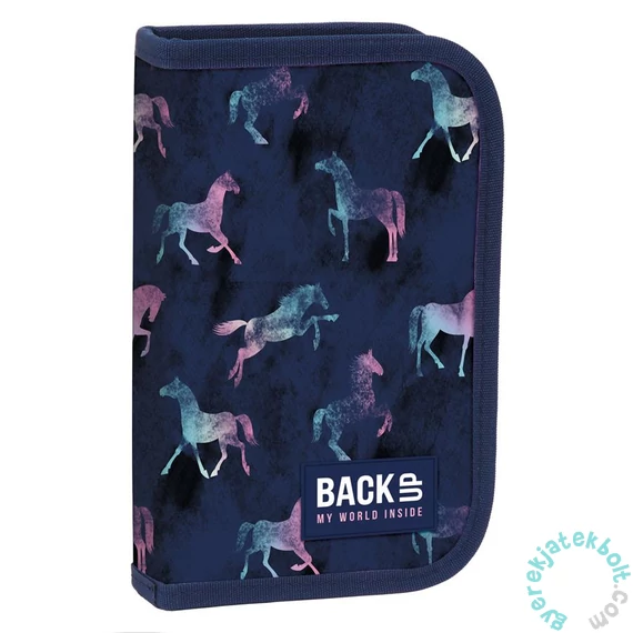 BackUp Lovas felszerelt kihajtható tolltartó - Magic Horses (PB4SW88)