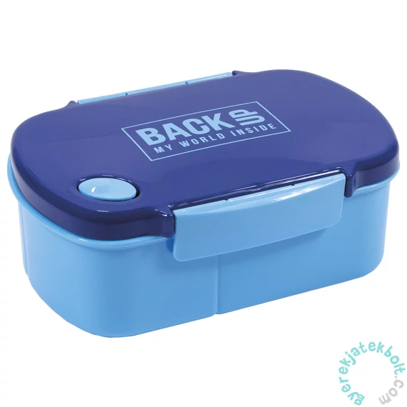 BackUp műanyag csatos uzsonnás doboz - Kék (SB7B58)