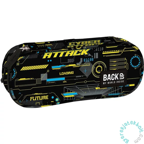 BackUp ovális tolltartó - Ciber attack (PB7A50)