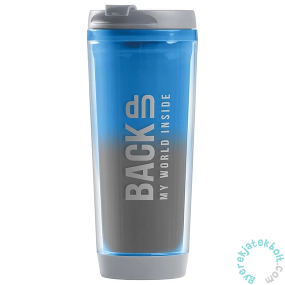 BackUp Színváltós műanyag thermo pohár - Kék