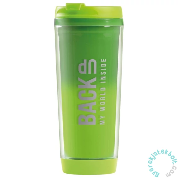 BackUp Színváltós műanyag thermo pohár - Zöld