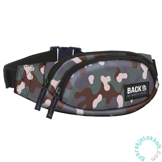 BackUp Terepmintás kétzsebes övtáska - Moro green