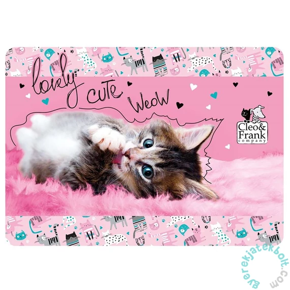 Cleo és Frank cicás asztali alátét - Lovely Cute
