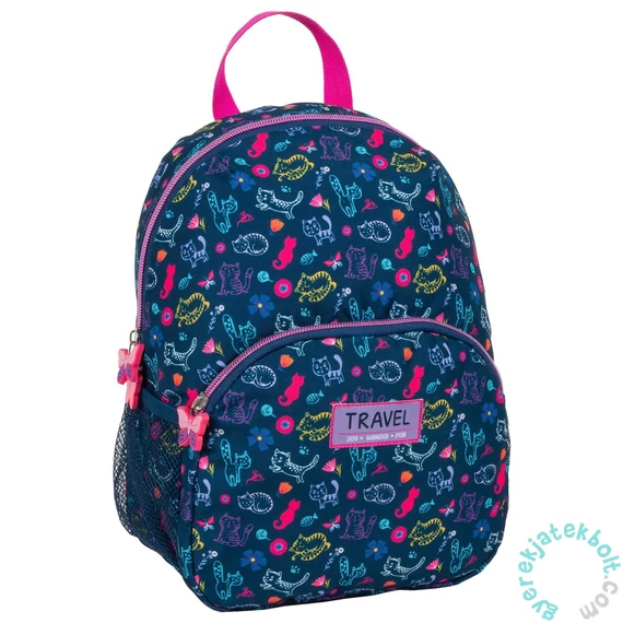 Cleo és Frank cicás kisméretű hátizsák - 1 rekeszes (PLW12CF43)