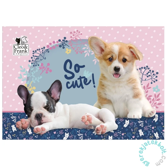 Cleo és Frank kutyás asztali könyöklő - So cute