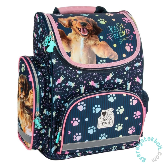 Cleo és Frank kutyás ergonomikus iskolatáska - Best Friends (TEMBCF44)