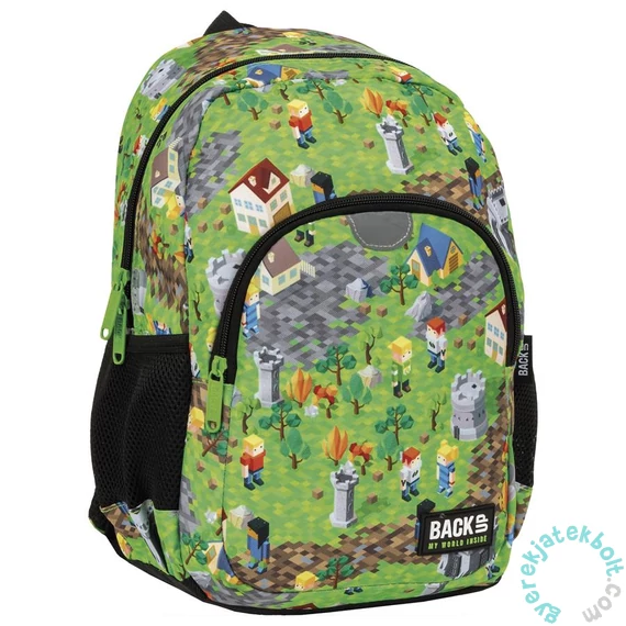 BackUp ovis hátizsák mellpánttal - 1 rekeszes - Game pixel (PLB5T61)