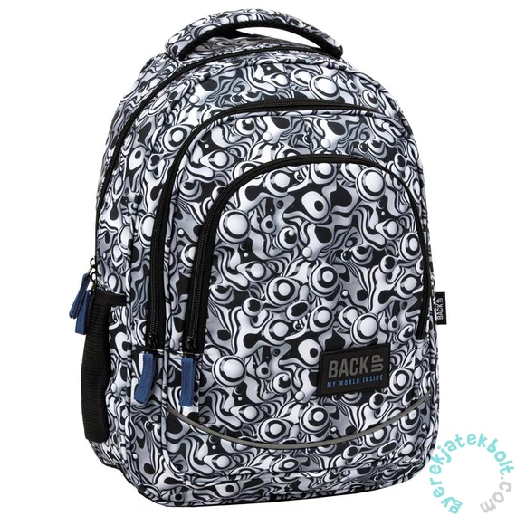 BackUp iskolatáska, hátizsák - 3 rekeszes - Magma