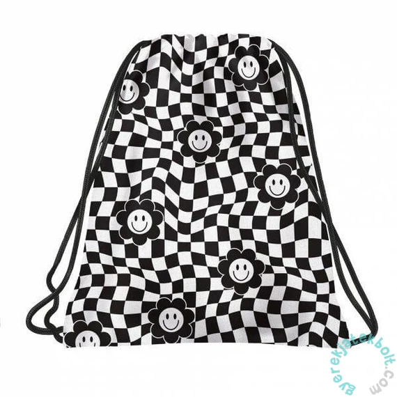 BackUp 2000-es évek tornazsák - Fekete-fehér kockás (WOB6A14)