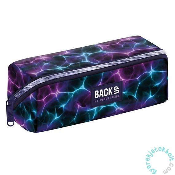 BackUp egyterű tolltartó - Neon Waves (PB8K22)