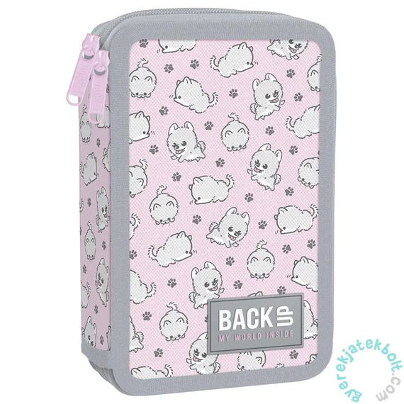 BackUp kutyás felszerelt emeletes tolltartó - Puppys