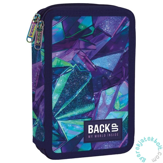 BackUp felszerelt emeletes tolltartó - Blue (PB7DW35)