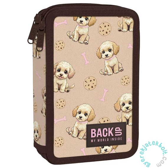 BackUp felszerelt emeletes tolltartó - Cookie Dogs (PB8DW35)