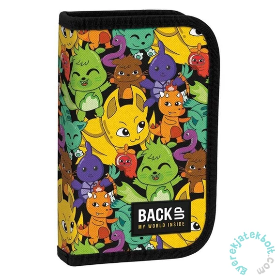 BackUp Fiús felszerelt tolltartó - Űrbéli állatkák