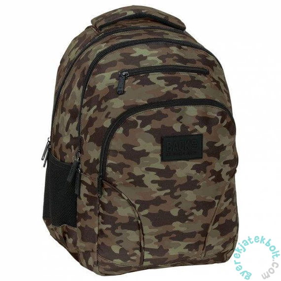 BackUp Fiús hátizsák - 3 rekeszes - Terepmintás (PLB6W60)