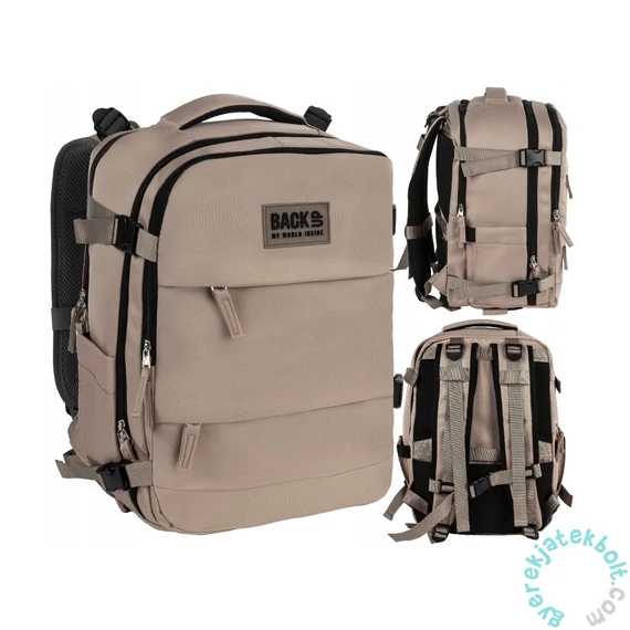  BackUp hátizsák, kézipoggyász - Bézs (PLB8K42)