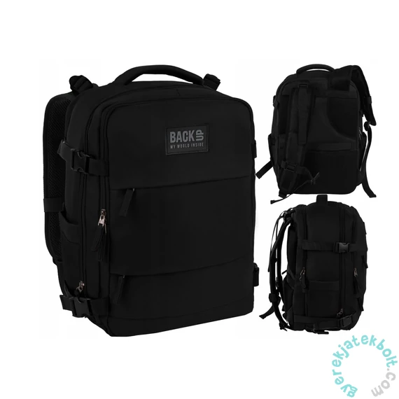  BackUp hátizsák, kézipoggyász - Fekete (PLB8K56)