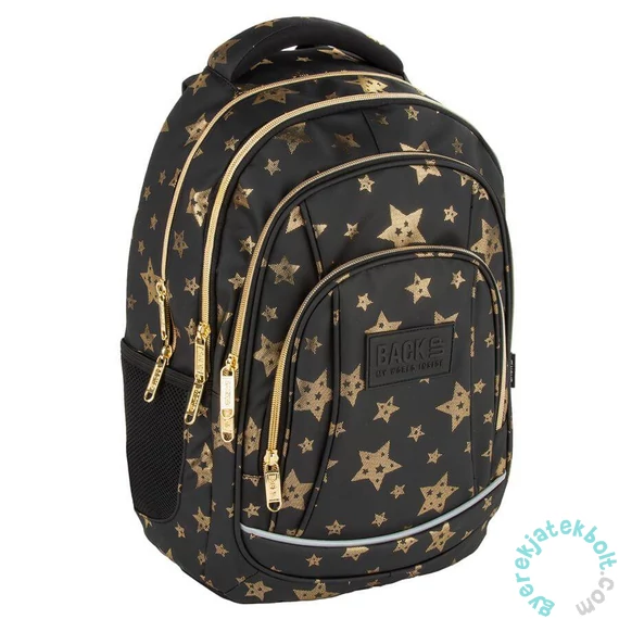 BackUp iskolatáska, hátizsák - 3 rekeszes - Gold Star (PLB7A40)