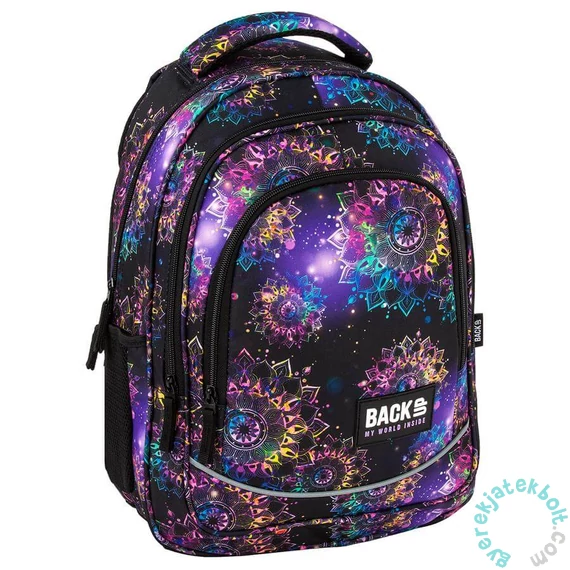 BackUp iskolatáska, hátizsák - 3 rekeszes - Mandala (PLB7X30)