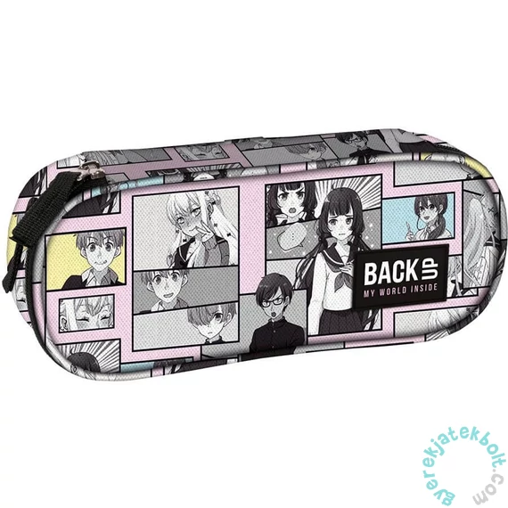 BackUp Mangás ovális tolltartó - Anime