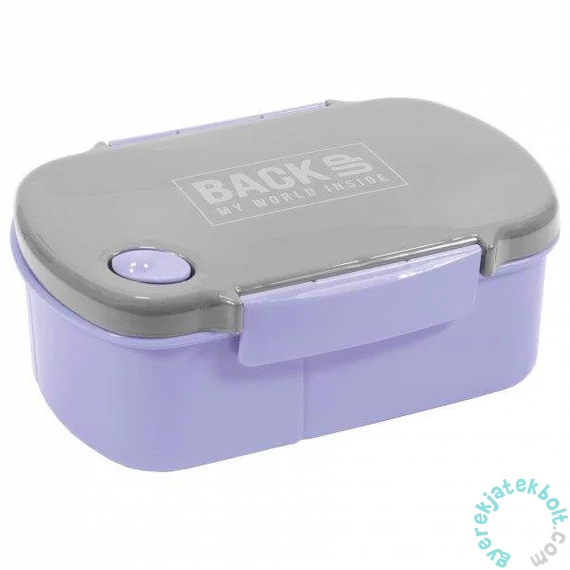 BackUp műanyag csatos uzsonnás doboz - Lila (SB6B33)