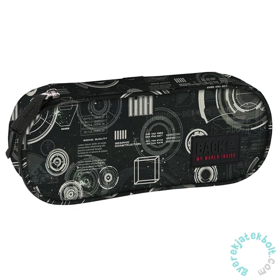 BackUp ovális tolltartó - Graphic