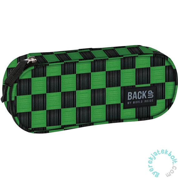 BackUp ovális tolltartó - Checkerboard Green (PB8A73)