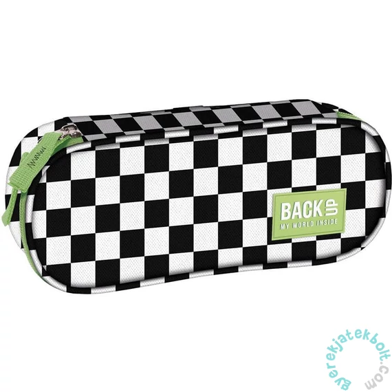 BackUp ovális tolltartó - Checkerboard Light Green (PB8A94P)