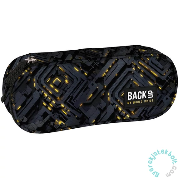 BackUp ovális tolltartó - Cyber Grid (PB8A65)