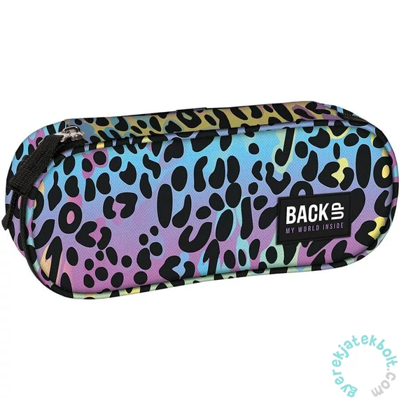 BackUp ovális tolltartó - Rainbow Leopard (PB8A28)
