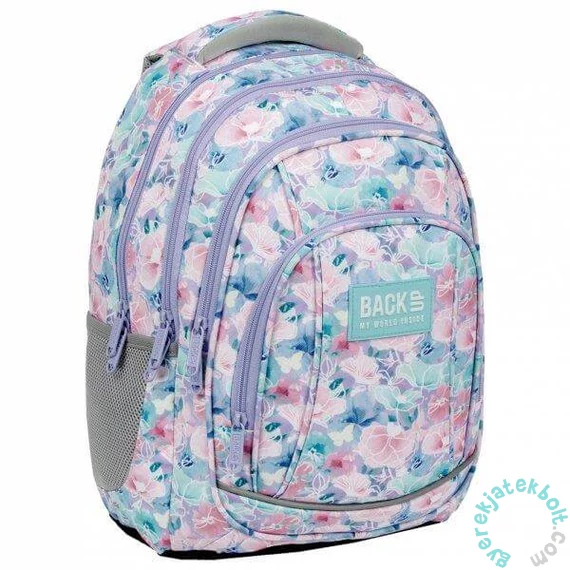 BackUp Virágos hátizsák - 3 rekeszes - Tavaszi virágok (PLB6A15)