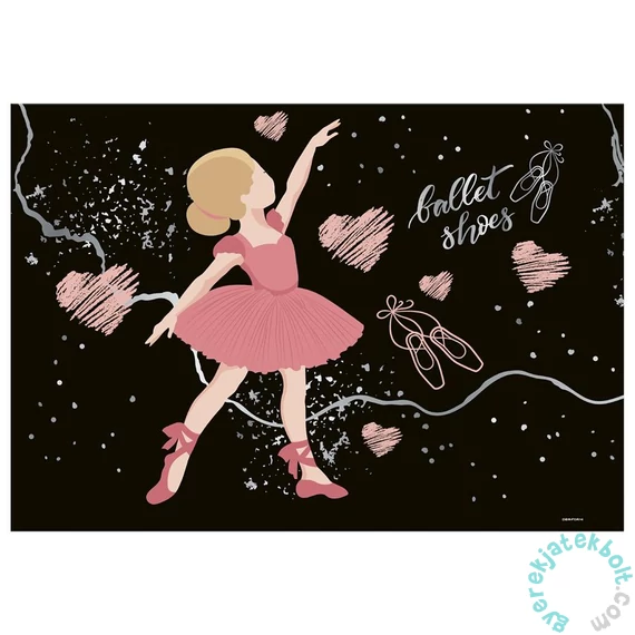 Balerina asztali könyöklő - Ballet shoes
