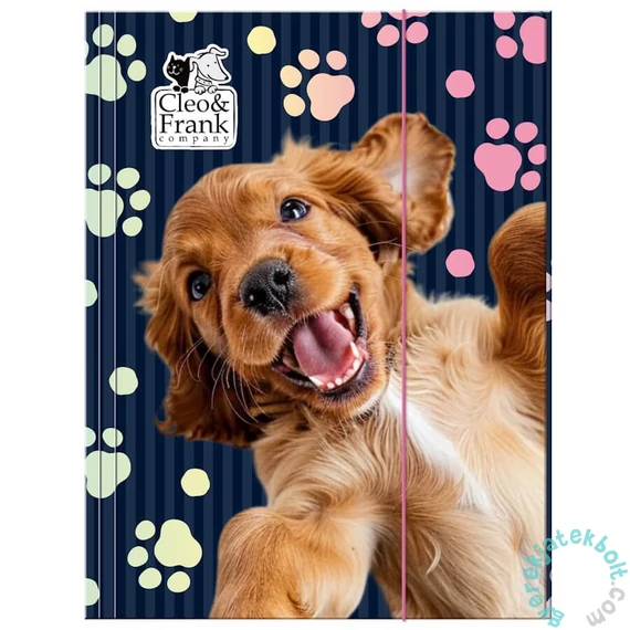 Cleo és Frank kutyás  A/4 gumis mappa - Best Friend (TGA4CF44)