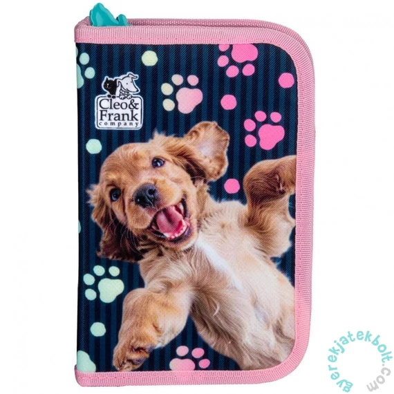 Cleo és Frank kutyás felszerelt kihajtható tolltartó - Best Friends (PWJCF44)