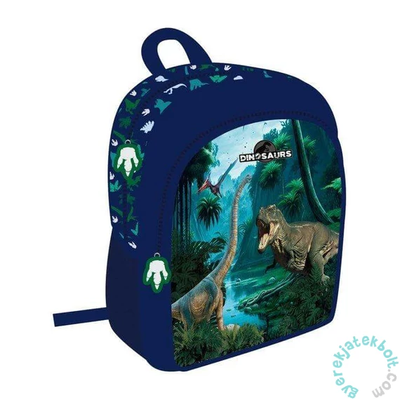 Dinoszauruszok ovis hátizsák - kék