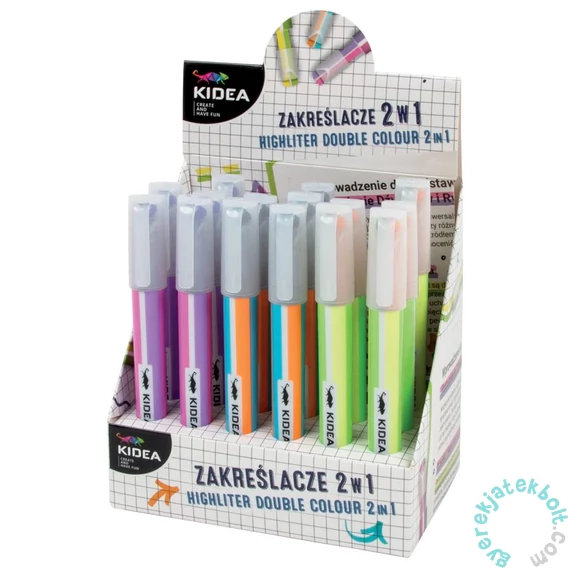 Kidea 2 az 1-ben szövegkiemelő - többféle (Z2W1KA)