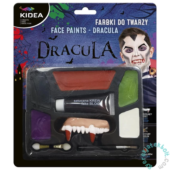Kidea 5 színű arcfesték készlet - Dracula