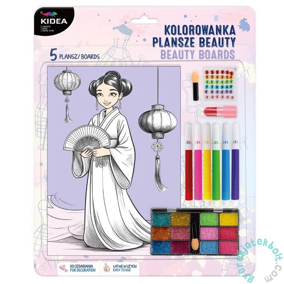 Kidea Buaty Boards színező készlet (KPLBKA)