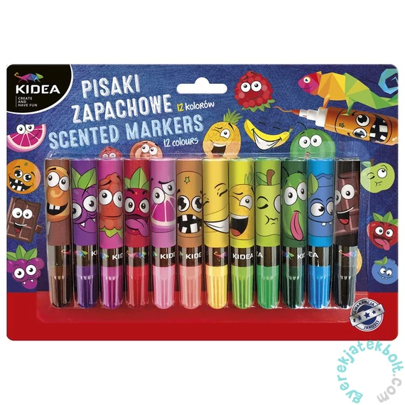 Kidea Illatos Mini filctoll - 12 db-os