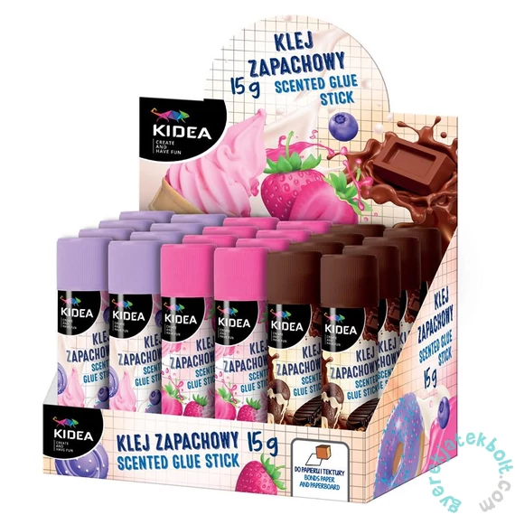 Kidea illatos ragasztóstift - többféle (ZKSKAD)