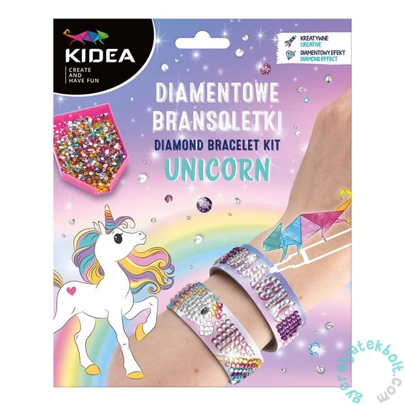 Kidea karkötő készítő készlet - Unicorn (DBUKA)