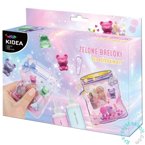 Kidea kreatív kulcstartó készítő készlet (ZBZKA)