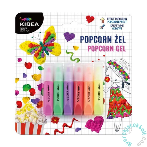 Kidea Mágikus Popcorn Gél toll (PCZ6KKA)