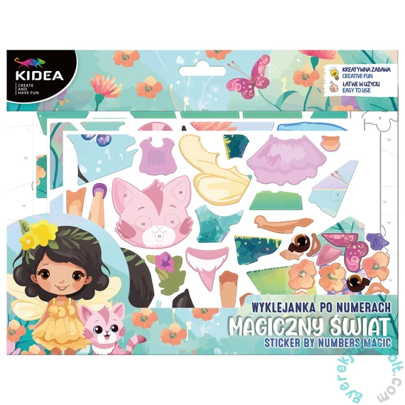 Kidea matricás füzet számok alapján - Magic (WNMKA)