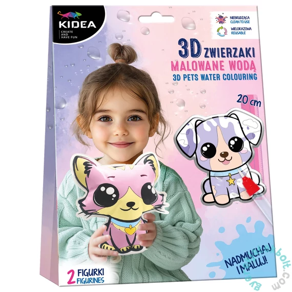 Kidea Megic vízfestmények - 3D kisállatok (MZMKA)