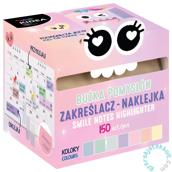 Kidea Öntapadós jegyzettekercs - kétféle (BPZRKA)