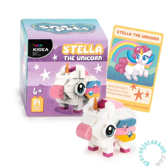 Kidea Snapets figurák - Unikornis (KLSJEBKA)