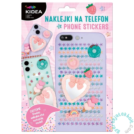 Kidea telefon díszítő matricák - Sweet (NTSKA)