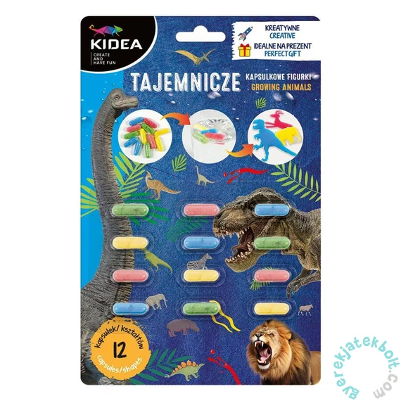Kidea Titokzatos kapszulák - állatok (TKAZ12KA)
